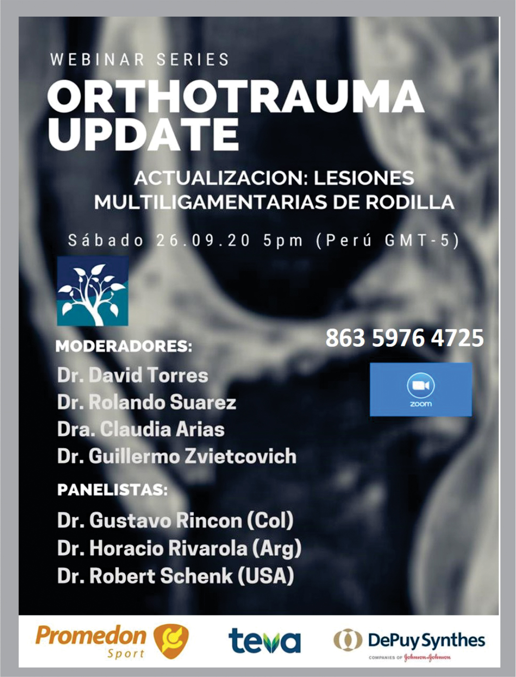 ALTA OTUD Webinar Lesiones multiligamentarias de rodilla