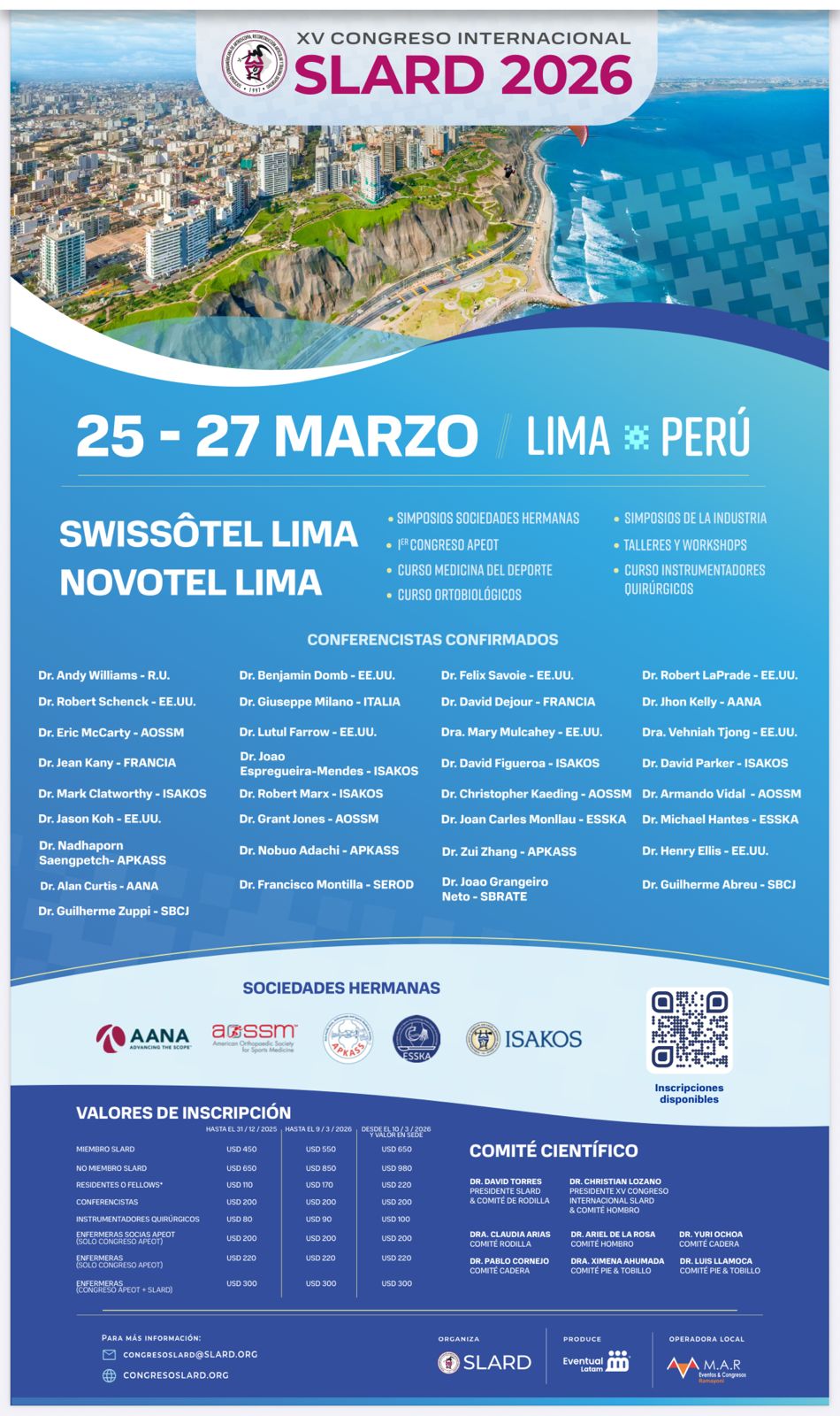 Afiche SLARD 2026